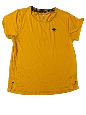 rabbit Race Pace Tee - Women’s Small - Radiant Yellow - EUC